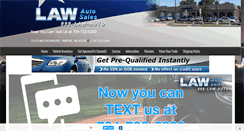 Desktop Screenshot of lawautosales.com